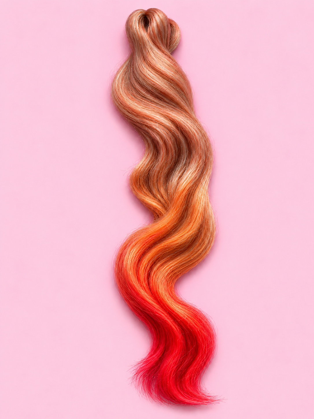 Braiding Hair - Orange ombré