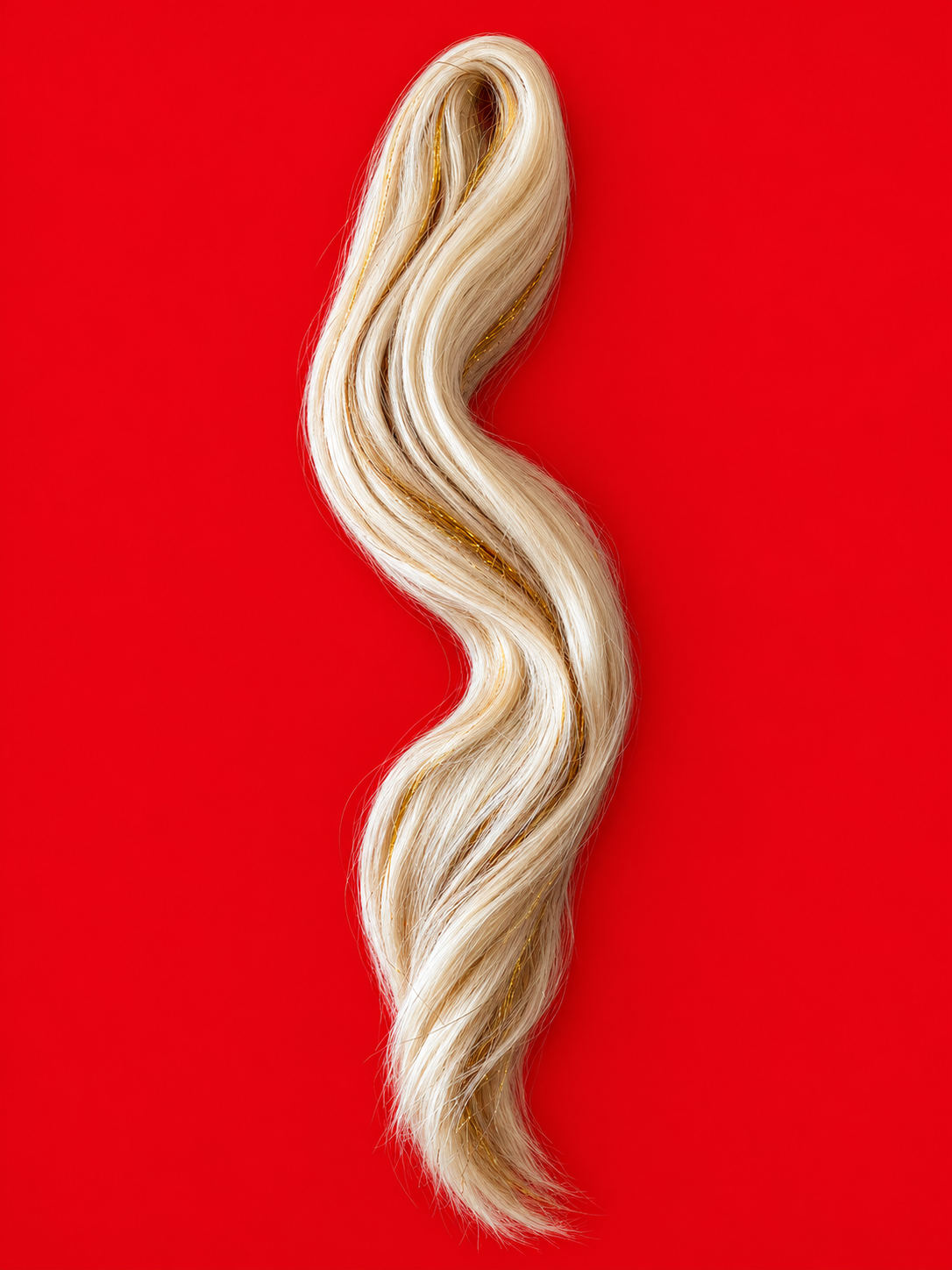 Shimmer Braiding Hair - golden
