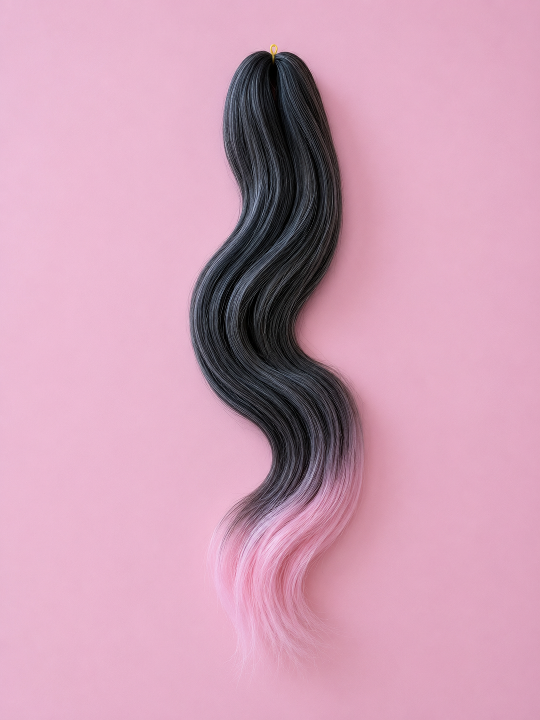 Braiding Hair - Black Pink