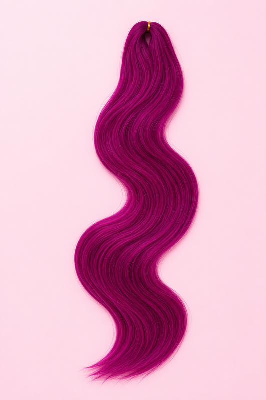 Braiding Hair - Magenta