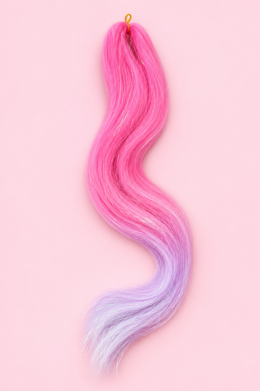 Braiding Hair - Pink Purple