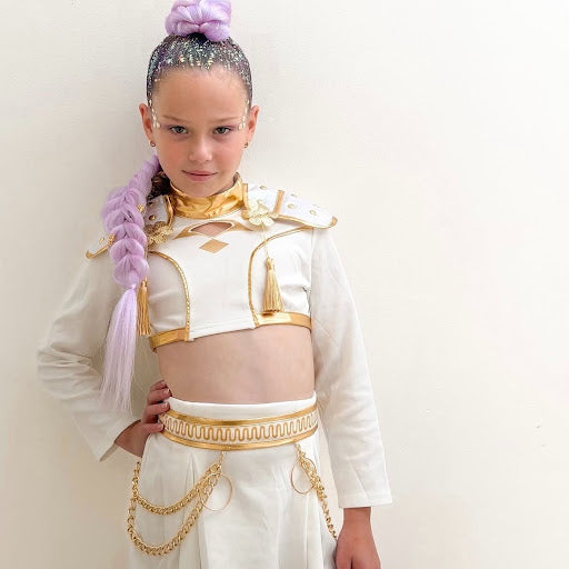 Golden Kpop Costume